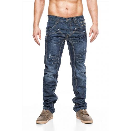 Nohavice džínsové Jeansnet 1001 - modré