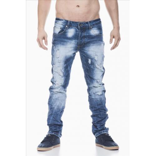 Nohavice džínsové Jeansnet 8300S - modré