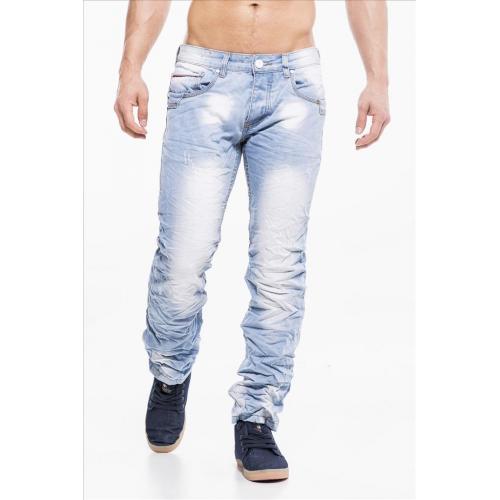 Nohavice džínsové Jeansnet 2189 - modré