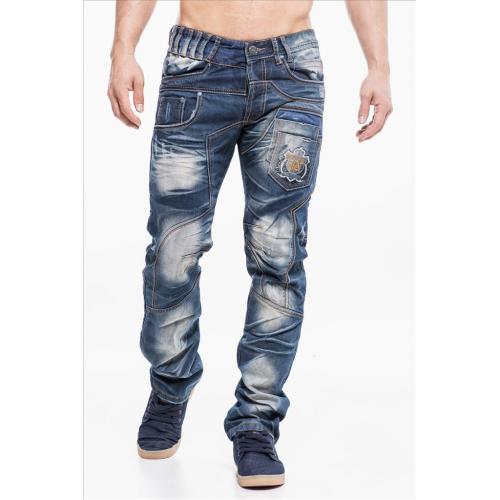Kalhoty džínové Jeansnet 7085 - modré