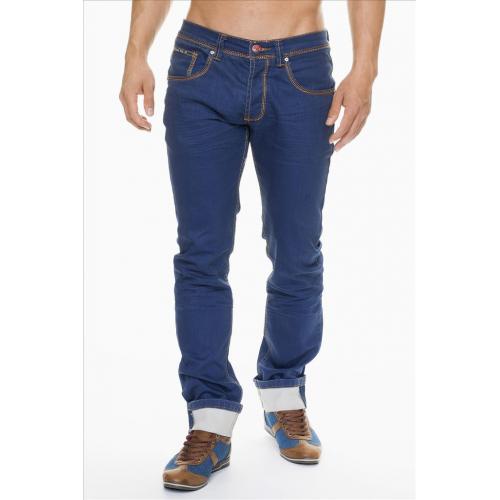 Nohavice džínsové Jeansnet 2154-2 - modré