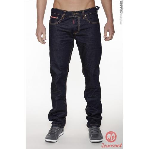 Kalhoty džínové Jeansnet 8135 - tmavě modré