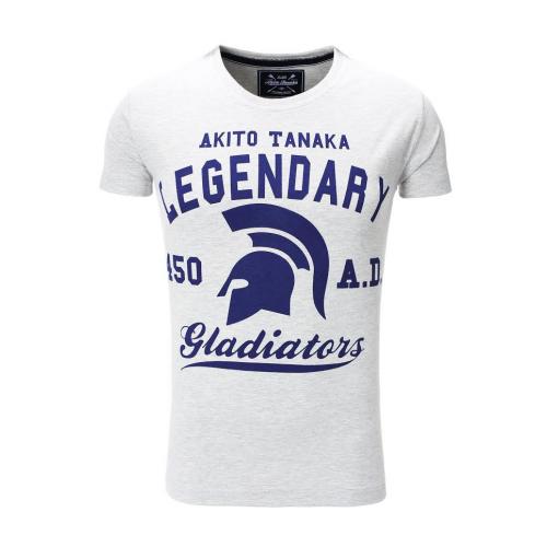 Tričko Akito Tanaka Gladiator - sivé