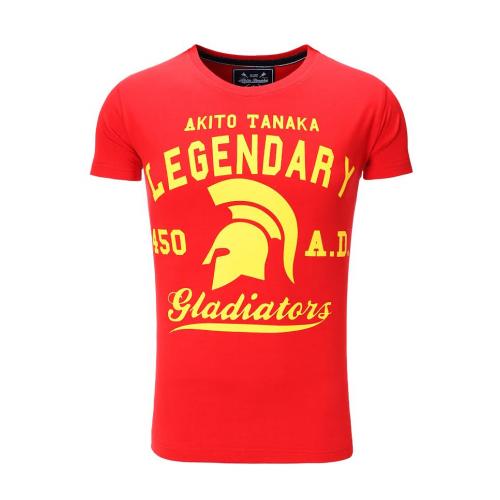 Tričko Akito Tanaka Gladiator - červené