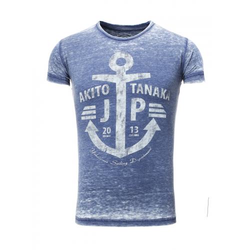 Tričko Akito Tanaka Anchor - modré