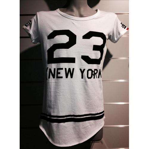 Tričko Cabaneli New York 23 - bílé