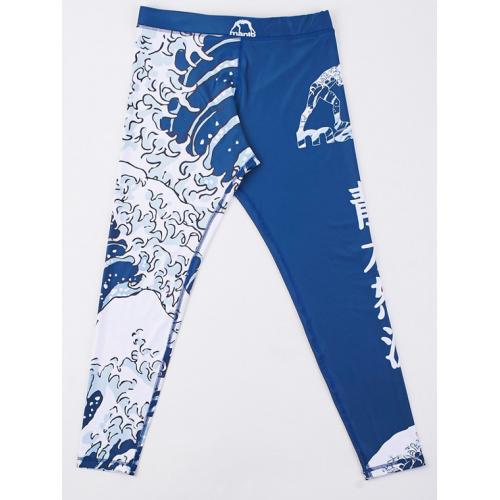 Nohavice športové Manto Waves - modré