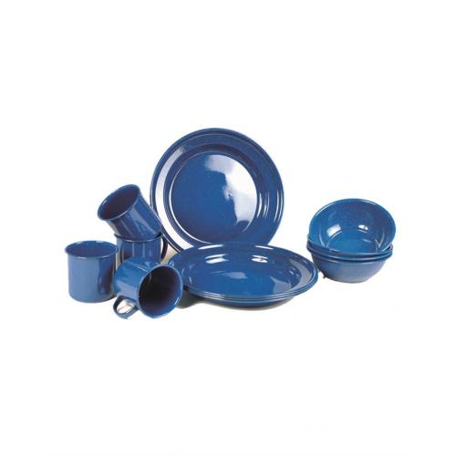 Set nádobí Mil-Tec Western 12-dílů - modrý