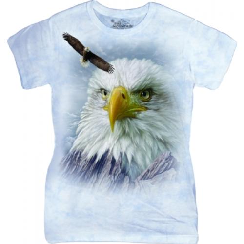 Tričko dámske The Mountain Eagle Mountain Bird - biele