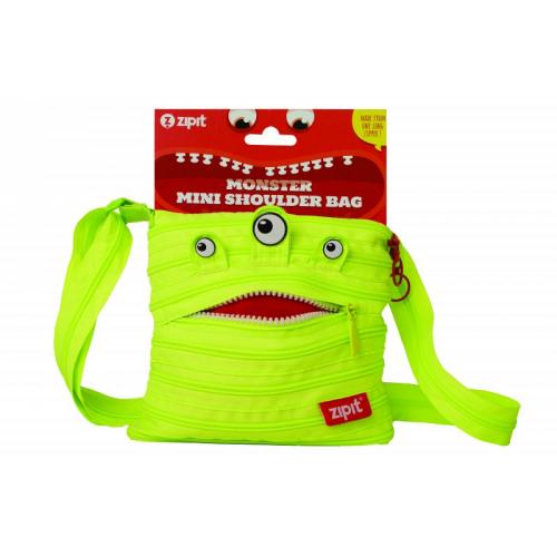Taška přes rameno Zip It - světle zelená