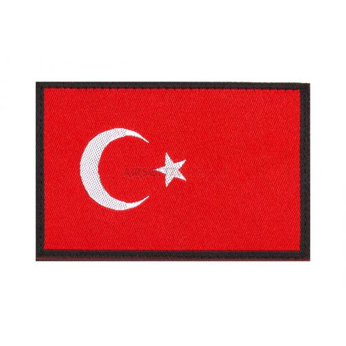 Nášivka Claw Gear vlajka Turecko - farevná