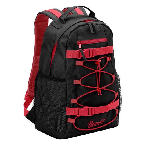 Batoh Brandit Urban Cruiser Backpack - černý-červený
