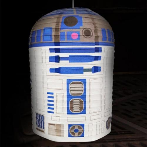 Papierové tienidlo R2-D2 Star Wars