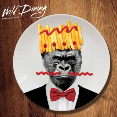 Talíř Wild Dining Gorila