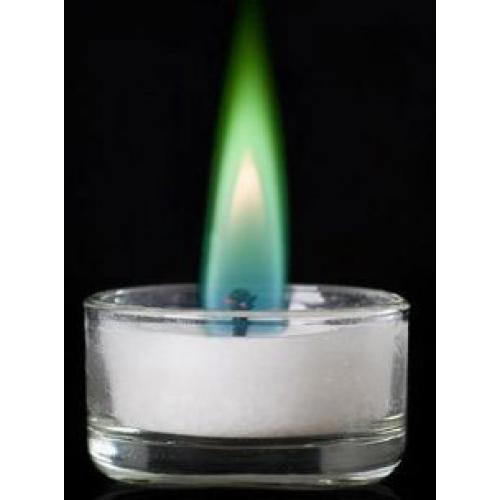 Magická svíčka 3 ks - zelená