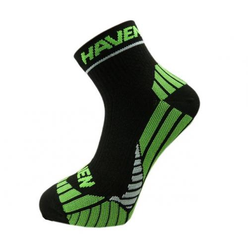 Ponožky Haven Miracle 2 ks - černé-zelené