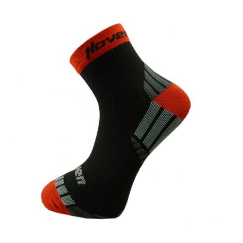 Ponožky Haven Miracle 2 ks - černé-červené