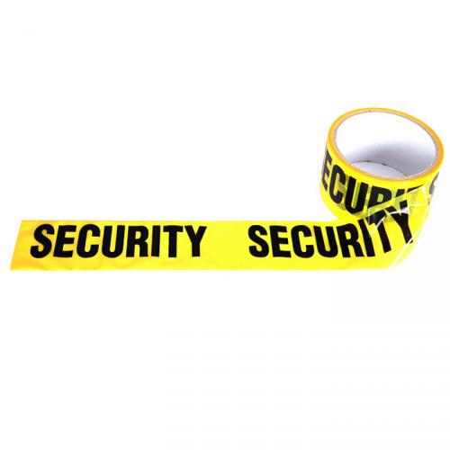 Páska igelitová Security - žlutá