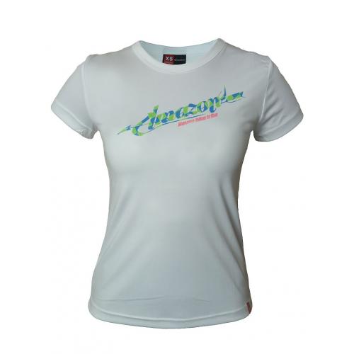 Tričko s krátkým rukávom Haven Amazon - biele-zelené