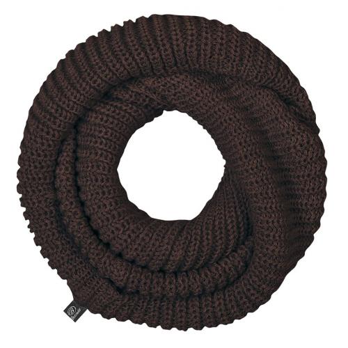 Nákrčník Brandit Loop Knitted - tmavo hnedý