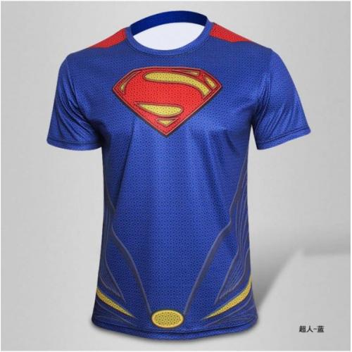 Športové tričko Superman - modré