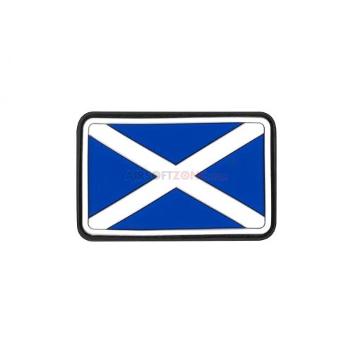 Gumová nášivka Jackets to Go vlajka Skotsko - barevná