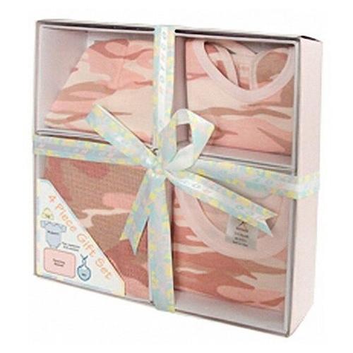Set darčekový na batoľa Rothco Infant 4 ks - pink-camo