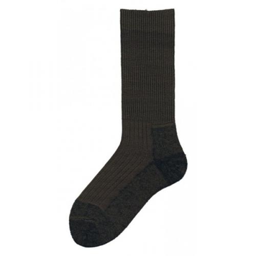 Ponožky Knitva Termo 2000 - olivové