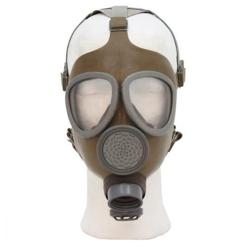 Plynová maska AČR typ CM 4 bez filtra (použité)