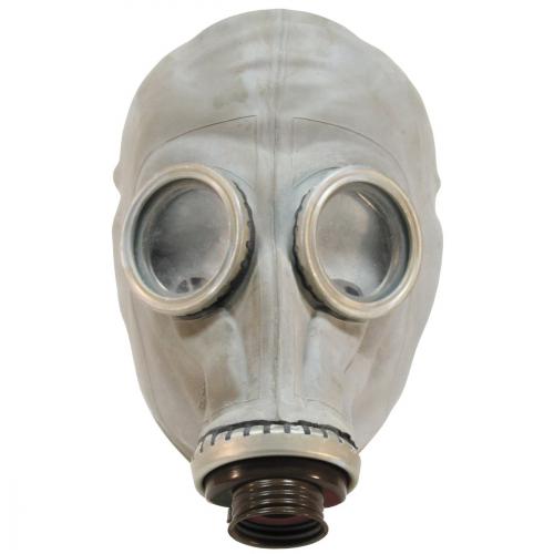 Plynová maska SSSR typ GP 5 bez filtru (použité)