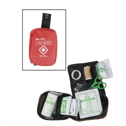 Lékárnička Mil-Tec Mini Pack - červená
