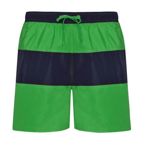 Pánské plavecké šortky Roly Moorea - zelené-navy