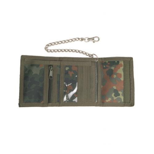 Peňaženka Mil-Tec s retiazkou - flecktarn