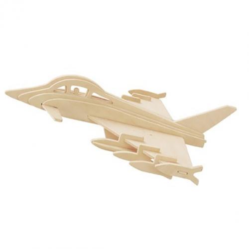 3D drevené puzzle Woodcraft Stíhačka F15