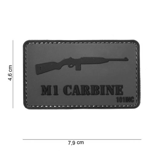 Gumová nášivka 101 Inc zbraň M1 CARBINE
