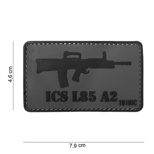 Gumová nášivka 101 Inc zbraň ICS L85 A2