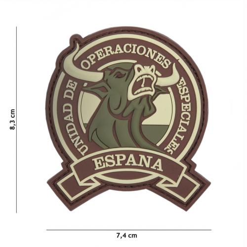 Gumová nášivka 101 Inc. znak Espana Unidad - multicam