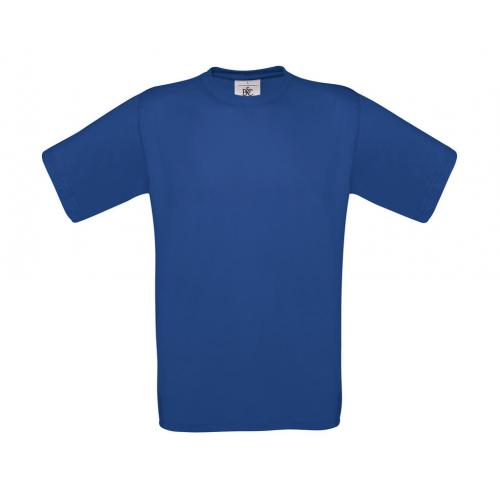 Tričko B&C Exact 150 - modré