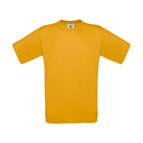 Tričko B&C Exact 150 - žlté