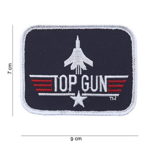 Nášivka textilní 101 Inc Top Gun Logo - barevná