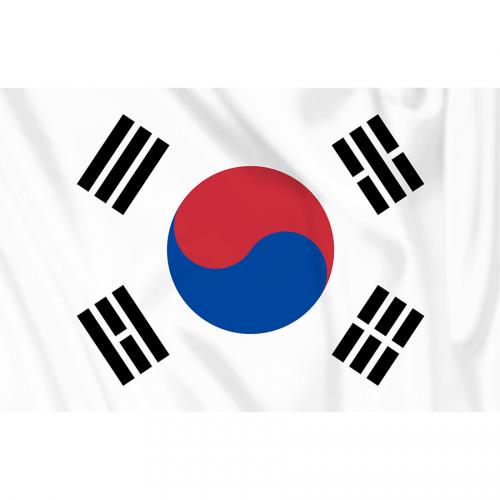 Vlajka Fostex Jižní Korea 1,5x1 m