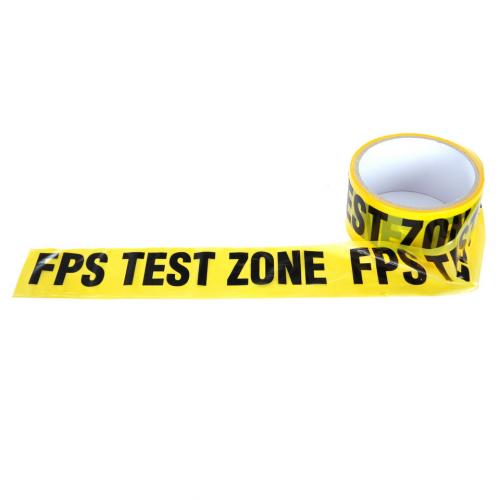 Páska igelitová FPS Test Zone - žlutá