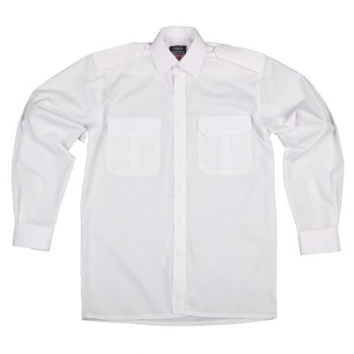 Košile Fostex Security s dlouhým rukávem - bílá