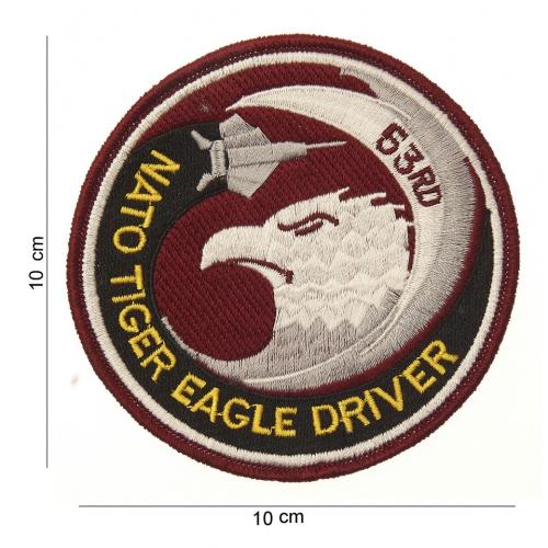 Nášivka textilní 101 Inc Nato Tiger Eagle Driver - barevná