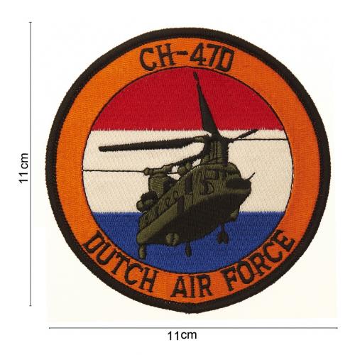 Nášivka textilná 101 Inc CH-47D Dutch Airforce - farebná