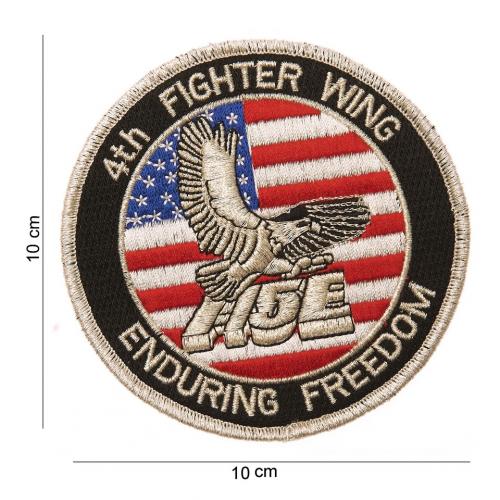 Nášivka textilní 101 Inc 4th Fighter Wing - barevná