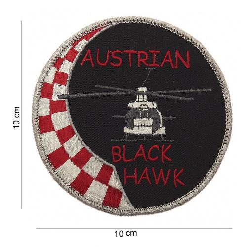 Nášivka textilná 101 Inc Austrian Black Hawk - farebná