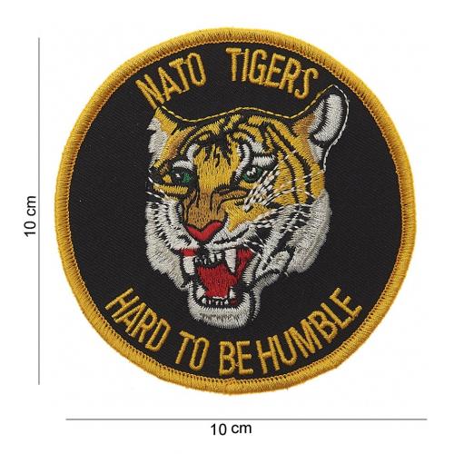 Nášivka textilná 101 Inc Nato Tigers Hard to be Humble - farebná