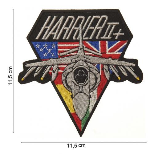 Nášivka textilná 101 Inc Harrier II +  - farebná