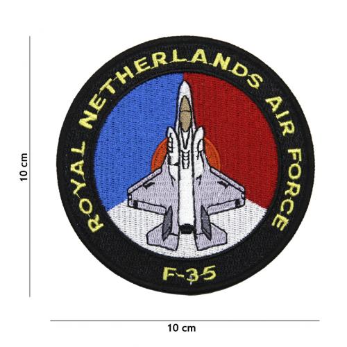 Nášivka textilní 101 Inc F-35 Royal Netherlands Air Force - barevná